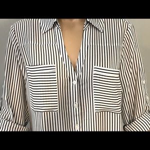 ***SOLD**** NWT - EXPRESS SLIM FIT PORTOFINO BUTTON DOWN SHIRT FOR WOMEN